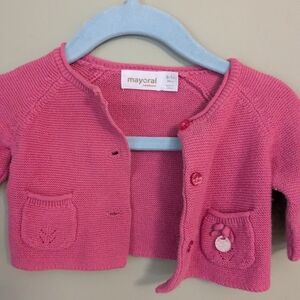 ⭐$7 WHEN BUNDLED⭐Mayoral Fuchsia Knit Sweater for Kids